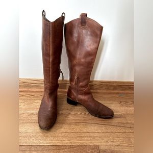 Real Leather Riding Boots